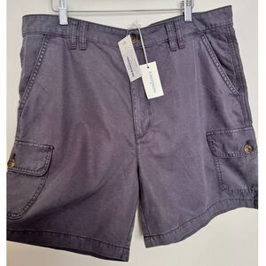 Sundance Women's Cargo Shorts 6.5" Inseam Size 16 NWT Gray